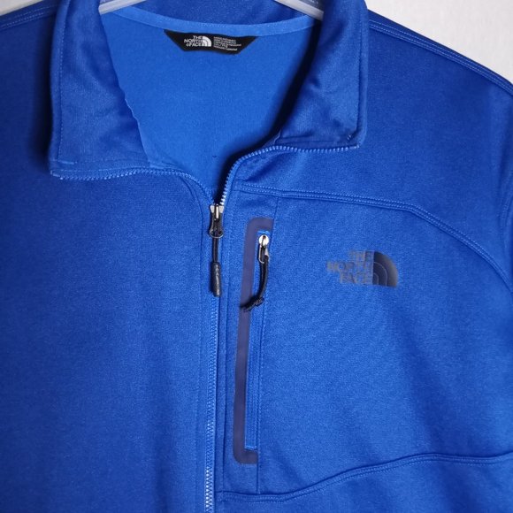 The North Face Men's Blue Long Sleeve 1/4 Zip Athletic Athleisure Sweatshirt XXL - Picture 5 of 8